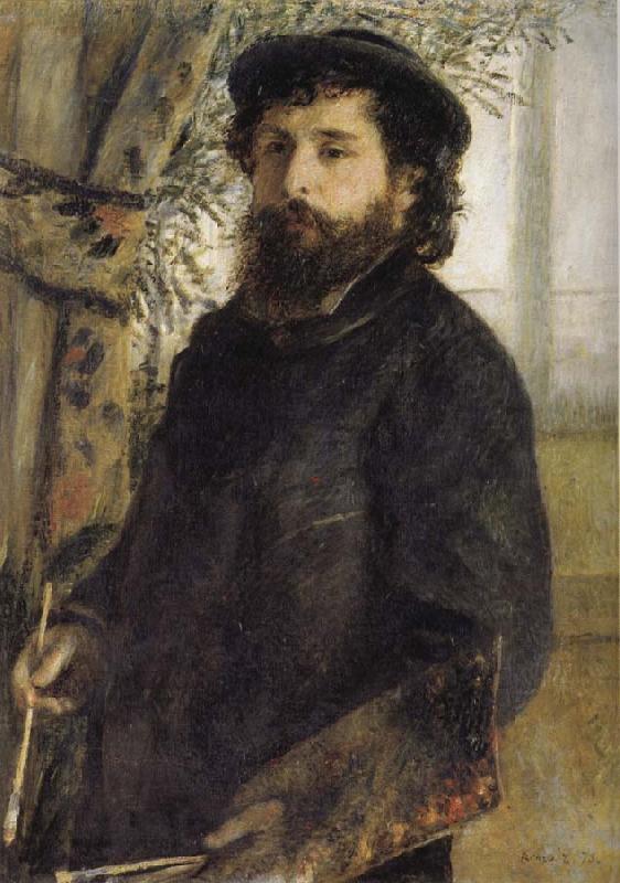 Pierre Renoir Claude Monet Painting